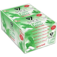 7stıck Sekersız Spearmınt Aromalı Blıster Sakız 9 Pcs (12ADET)