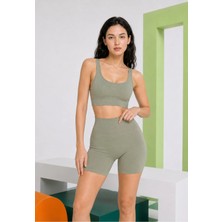 Real Dream Kadın Spor Büstiyer Toparlayıcı Destekli Esnek Fit Bra