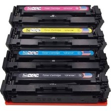 Perfection Hp Uyumlu CF410A CF411A CF412A CF413A Sıfır Renkli Muadil Toner Takım 4 Adet