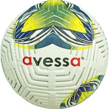 St. Morritz FT-300 Futbol Topu No.5 Sarı Mavi Desenli 425 gr