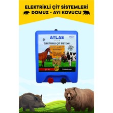Arventec Atlas Elektrikli Çit Cihazı Domuz Ayı Kovucu 5 Yıl Garanti