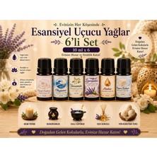 Topimania 10 Ml-6 Adet- Çamaşır Yün Kurutma Topu Kokusu-Esansiyel Uçucu Yağ- Oda Kokusu - Buhardanlık