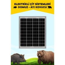 Arventec Atlas Elektrikli Çit 25W Güneş Paneli