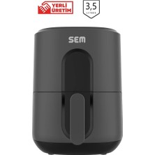 St. Morritz SC306 Smart Akıllı Dijital Midocook Yağsız Kızartma Sıcak Hava Fritöz Airfryer Hava Fritöz