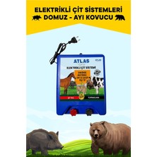 Arventec Elektrikli Çit Cihazı 220V Fişli Tak Çalıştır 30.000 Volt 5 Yıl Garanti