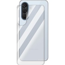 ECR MOBILE Samsung Galaxy A57 ile Uyumlu Şeffaf Arka Esnek Nano Koruyucu