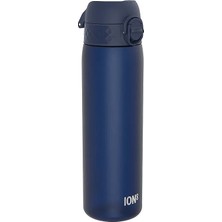 Ion8 Geri Dönüştürülmüş Plastik Sızdırmaz Ince Suluk 500 ml - Recyclon Koyu Mavi