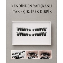 Studio Cosmetics Tak Çıkar Ipek Kirpik