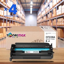 tonermax Hp Laserjet Pro Mfp M426FDW Muadil Toner Çipli CF226A 4'lü