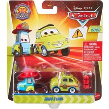 Disney Pixar Cars Race & Rescue Guido & Luigi 2’li Karakter Araç Seti JMX72
