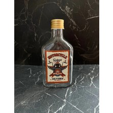 St. Morritz 6 Adetli Cold Brew Şişesi 200 ml Etiket Baskılı Alüminyum Kapaklı - Kahve Şişesi