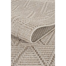 Livset Home Yumuşak Bukleli Bej Halı Oturma Odası Salon Mutfak Koridor Antre Çocuk Odası Halısı K816A