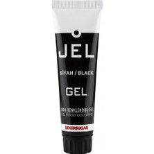 Şeker & Sugar Siyah Jel Gıda (Boyası) Renklendiricisi 100 G