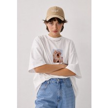 Real Dream '' Tranquil '' Yazılı Unisex Nakışlı Ayarlanabilir Şapka - Çöl