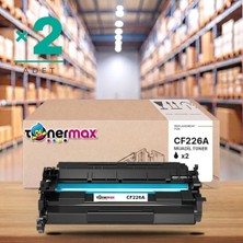 tonermax Hp Laserjet Pro Mfp M426FDN Muadil Toner Çipli CF226A 2'li