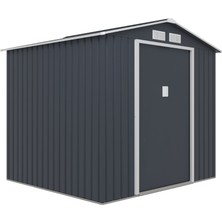 Divona Home Archer B  Metal Bahçe Depolama Evi (  213 x 195 x 195 Cm)