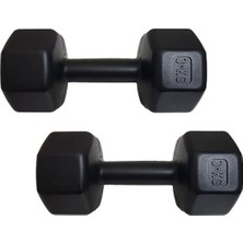 St. Morritz 3 kg x 2 Adet 6 kg Dambıl Seti 6 kg Dumbell Set