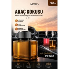 Neffo Araç Kokusu 500ML Akıllı Atomizasyon Aroma Difüzörü Uzun Süreli Kalıcı Oto Parfümü Araba Kokusu