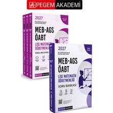 Pegem Akademi Yayıncılık PEGEM AKADEMİ 2027 MEB-AGS ÖABT Lise Matematik Öğretmenliği Konu