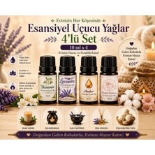 Topimania Esansiyel Uçucu Yağ 10 ml-4 Adet