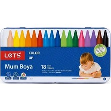 Lets 18 Renk Mum Boya