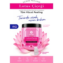 Smoothly 800 gr Lotus Çiçeği Özlü Canlandırıcı & Yumuşatıcı Vücut Bakım Peelingi Cilt İçin Etkili