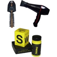 St. Morritz Powertec Profesyonel Turbo Fön Makinesi Pudra Wax Fön Fırçası