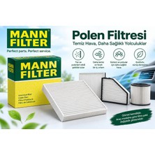Mann-Fılter Standart Polen Filtresi Volkswagen Caddy Iv 2.0 Tdı 102 Hp 2015-2020 Uyumlu
