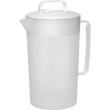 Bora Plastik Yuvarlak Sürahi B.pp Karıştırıcılı BO654