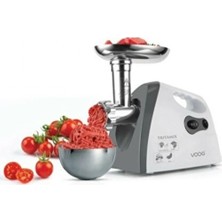 Marsilyan™- Harlem Gurme H-020-022 Beyaz Elektrikli Et Kıyma Makinesi 2200W BX40