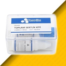 Sevgift Toplam Sertlik Test Kiti (Fransız Sertliği) | Su Sertliği Ölçüm – Titrimetrik Analiz Seti