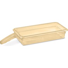 Bora Plastik 1/3 325*176*65 522 Tek Saplı Sıcak Bekletme Tepsisi BO171