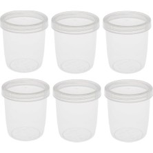 Bora Plastik Yeni Vidalı Saklama Kabı 410ML No:3 BO509