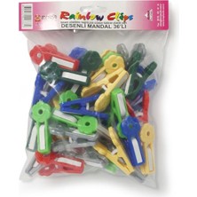 Bora Plastik Plastik Mandal Desenli (36 Adet) BO688
