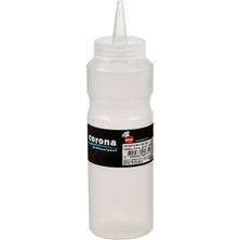 Bora Plastik Ketçap & Mayonez Şişe Kapaklı 270 ml Şeffaf BO2071