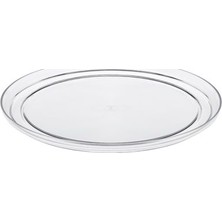 Bora Plastik Kristal Fanus Tepsisi 36 cm BO328