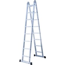 Sözbir Merdiven Sözbir 8+8 Tek Kırmalı Akrobat Merdiven 63X25 Çok Amaçlı/Pratik/Kolay