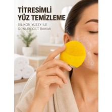 Nemere İthalat Şarjlı Silikon Yüz Temizleme ve Cilt Bakım Cihazı Titreşimli Masaj Fırçası Nemere Ithalat