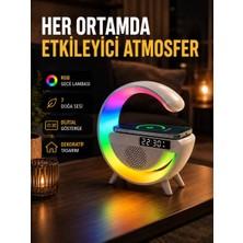 Nemere İthalat 2025 Yeni Seri 15W Kablosuz Şarjlı LED Atmosfer Lambası Nemere Ithalat