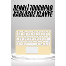 Nemere İthalat Touchpad Uyumlu Bluetooth Klavye Slim Kablosuz Wifi Q Klavye Nemere Ithalat