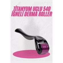 Nemere İthalat Dermaroller Titanyum 540 Iğneli 1 mm Saç Kaş Sakal Serum Kullanıma Uygun Nemere Ithalat