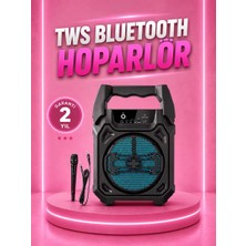 Nemere İthalat Taşınabilir 6.5” Bluetooth Hoparlör USB Tf Kart Mikrofonlu Şarjlı Sistem Nemere Ithalat