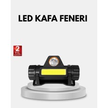 Nemere İthalat Profesyonel Şarjlı LED Kafa Lambası – Uzun Mesafe + Ortam Aydınlatması Nemere Ithalat