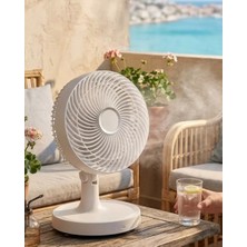 Nemere İthalat 2200 Rpm Mini Masaüstü Vantilatör Sessiz ve Güçlü Hava Akışlı Fan Nemere Ithalat