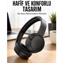 Nemere İthalat Kulak Üstü Kablosuz Bluetooth Kulaklık Gürültü Önleyici Uzun Şarj Süreli Nemere Ithalat
