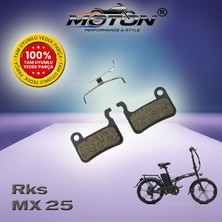 Moton Rks MX25 Elektrikli Bisiklet Disk Fren Balatası