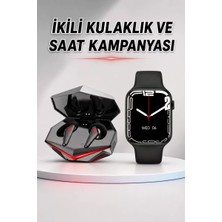 Nemere İthalat Ikili Set Dev Kampanya Ucuz Kulaklık Ucuz Akıllı Saat Gürültü Önleyici Uzun Pil Ömrü Nemer