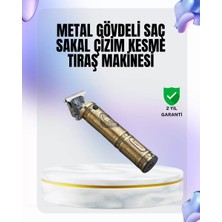 Nemere İthalat 4 Kılavuz Taraklı Profesyonel Saç ve Sakal Kesme Makinesi Nemere Ithalat