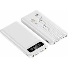 Nemere İthalat 4 Çıkışlı 20.000 Mah Powerbank Uzun Pil Ömürlü Taşınabilir Nemere Ithalat