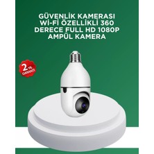 Nemere İthalat 1080P Gece Görüşlü Ampul Güvenlik Kamerası – Kablolu ve Kablosuz Seçenekli Nemere Ithalat